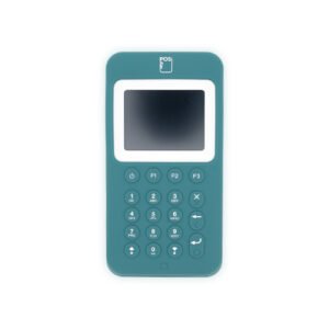 Green silicone case for myPOS Go 2