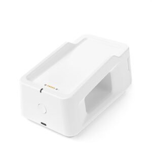 Magnetic charging and printing base for myPOS Go 2